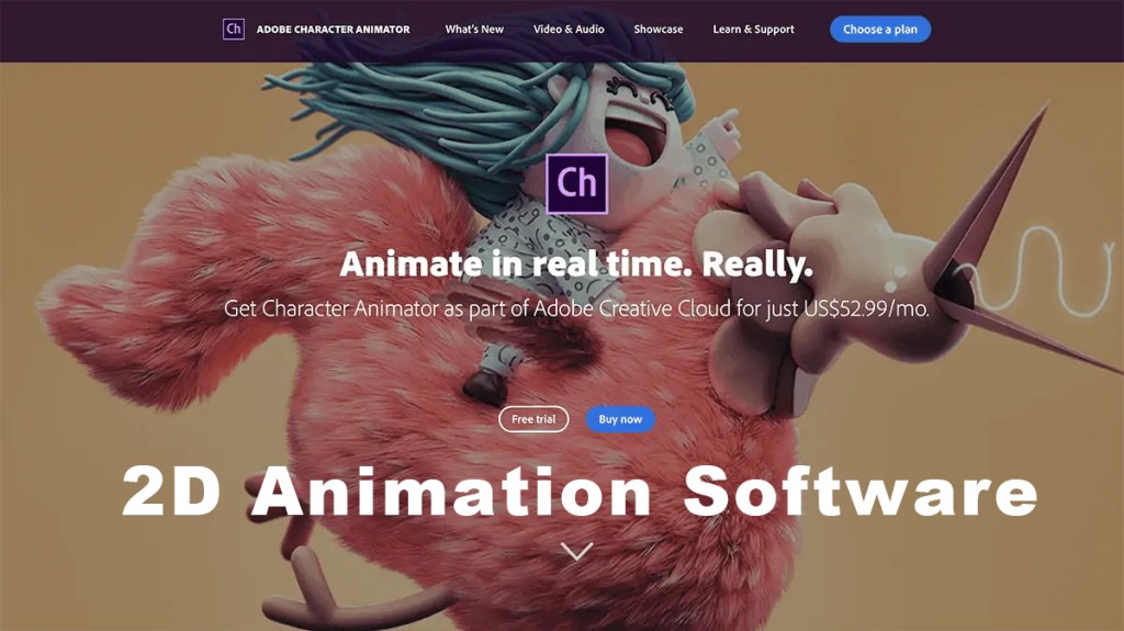 2D animation software