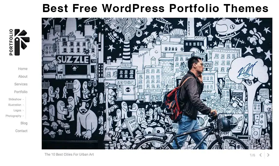 best free portfolio themes WordPress