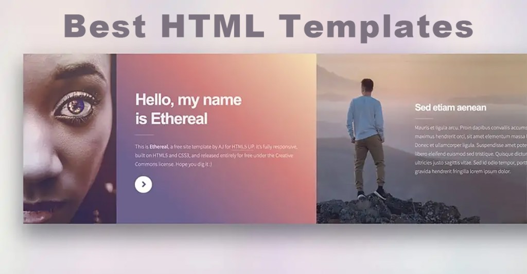 best free HTML templates