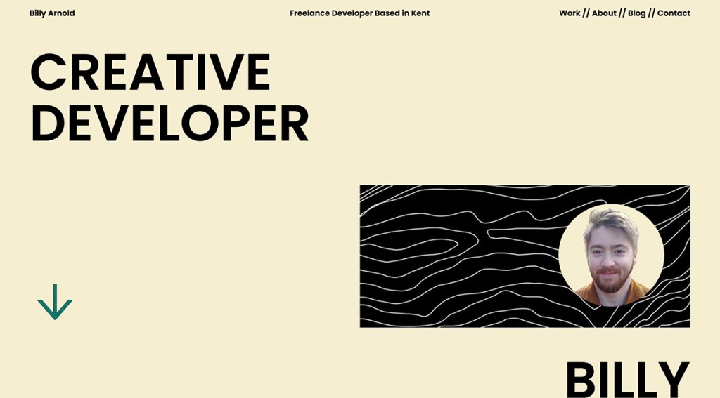 BILLY ARNOLD is a web developer striving to deliver and create beautiful, performant websites from stunning designs.