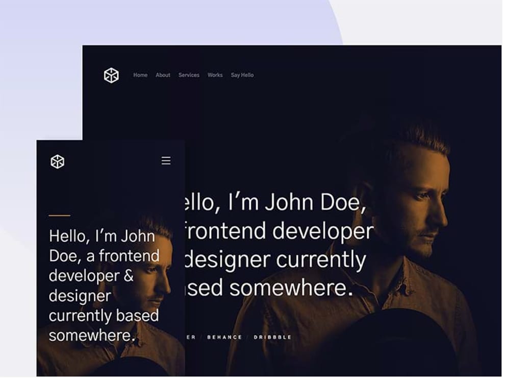 Ethos is a free HTML one-page template - Ethos is a free HTML one-page template for creating beautiful portfolios or resume websites