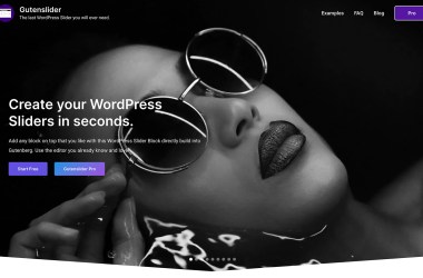 Gutenslider for wordpress