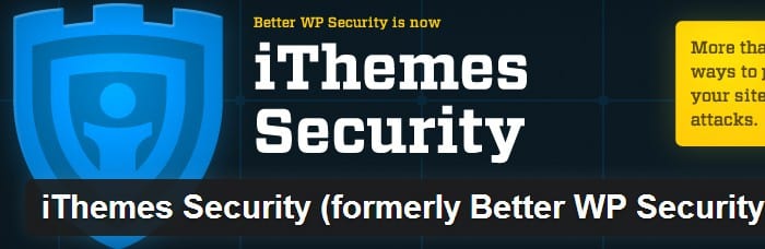 iThemes security plugin