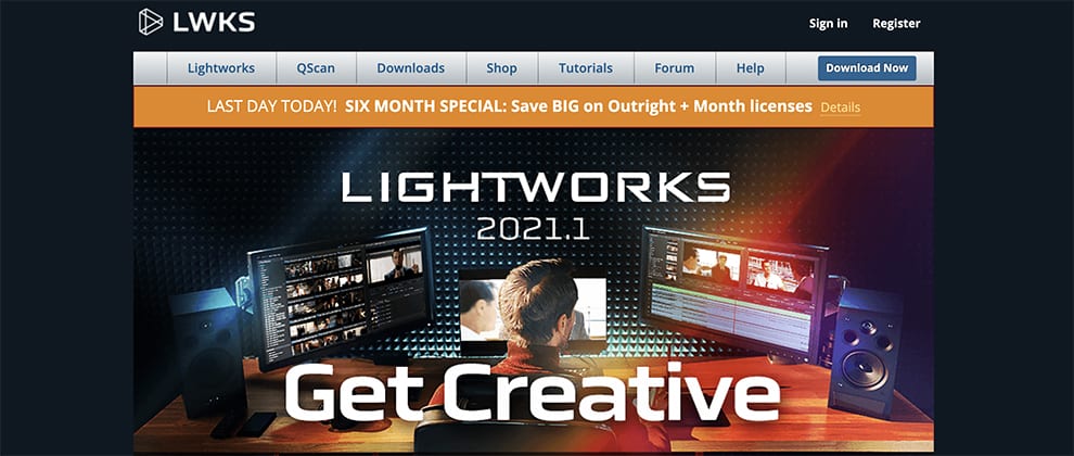 Lightworks editor free video editor