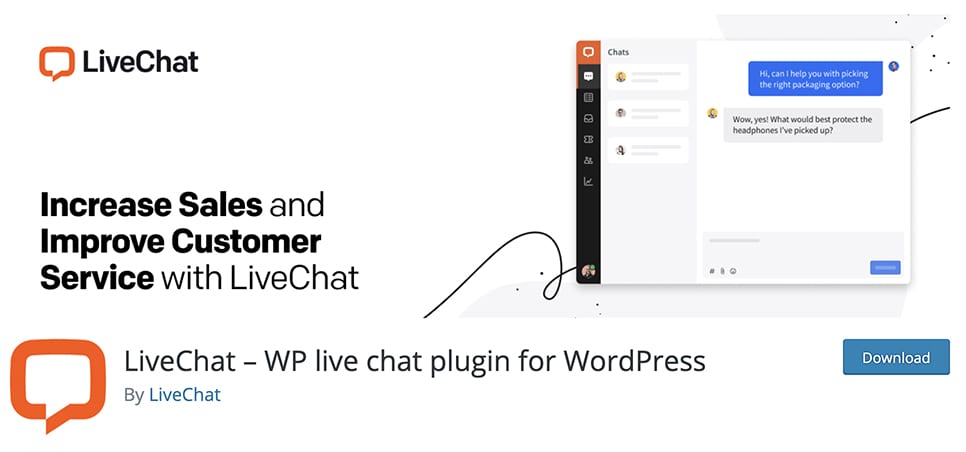 LiveChat – WP live chat plugin for WordPress