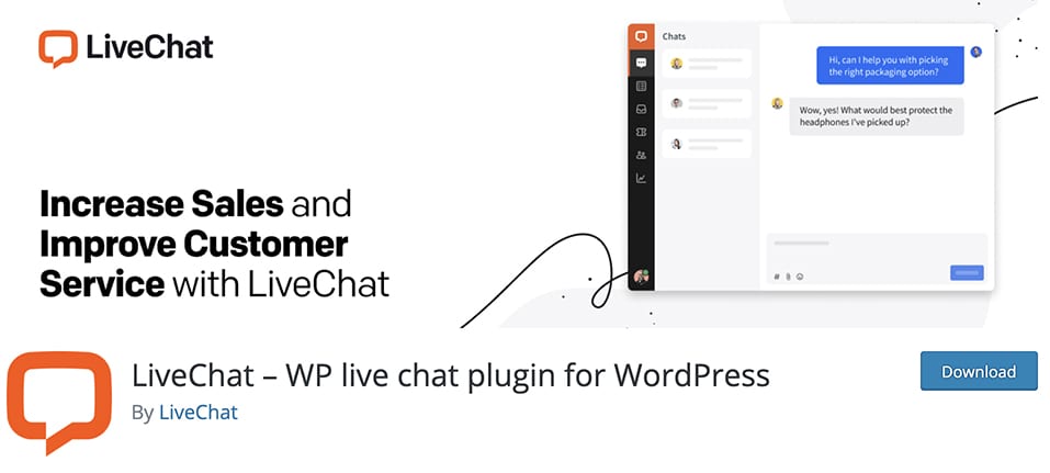 LiveChat – WP live chat plugin for WordPress