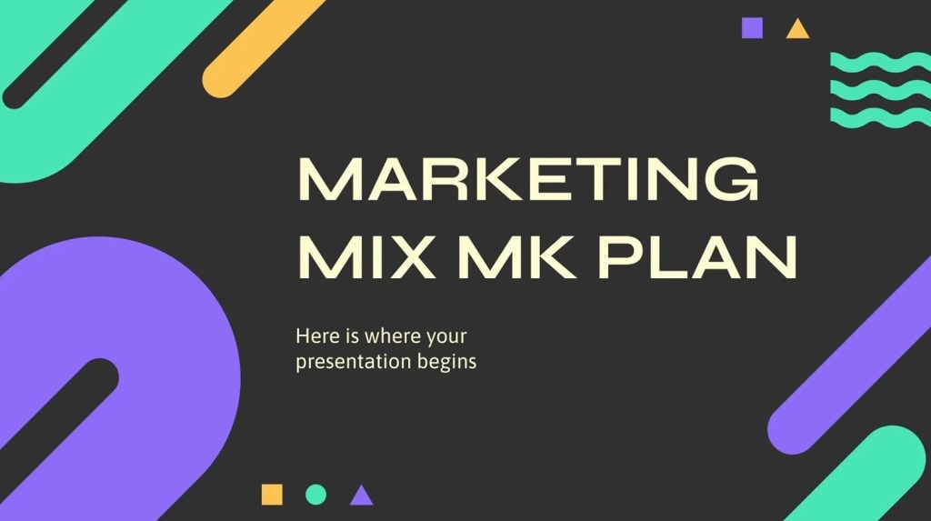 marketing mix plan