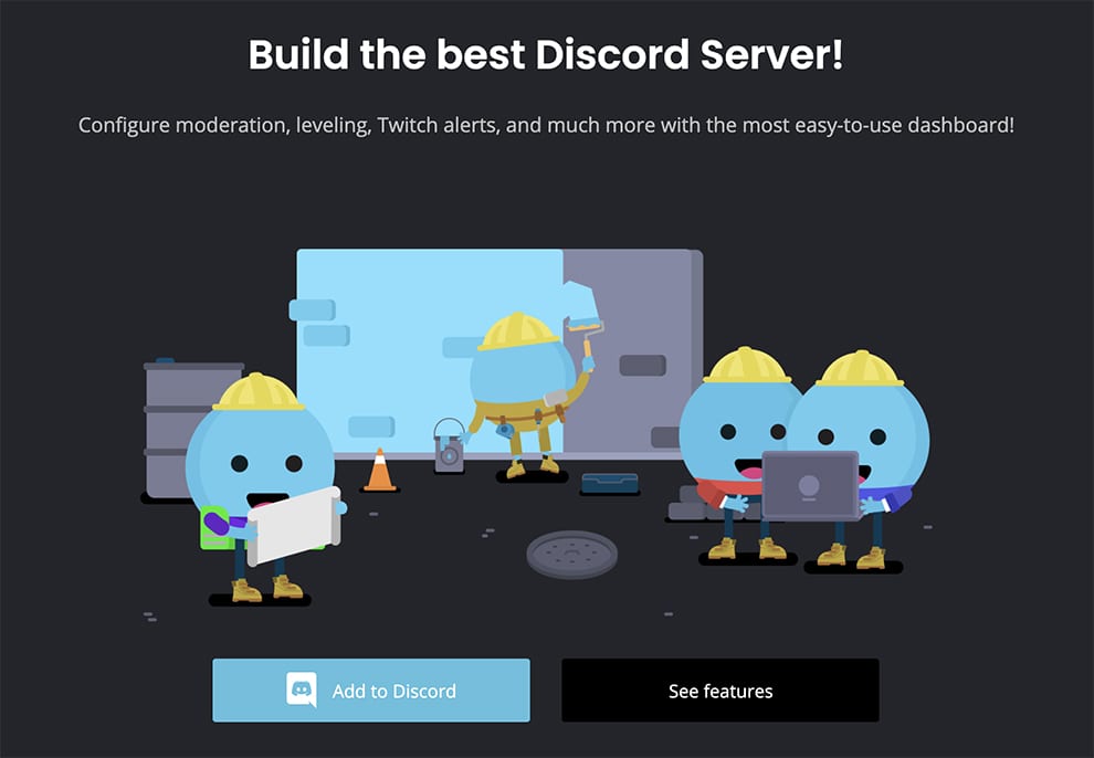 mee6 discord bot server