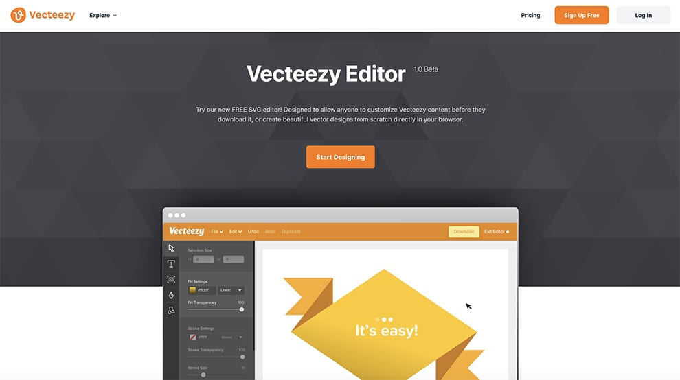 Vecteezy Editor free online