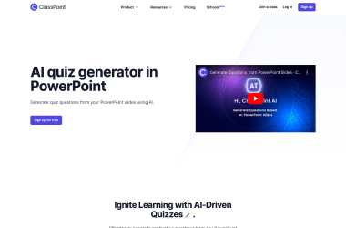 AI-Quiz-Generator-in-PowerPoint-ClassPoint