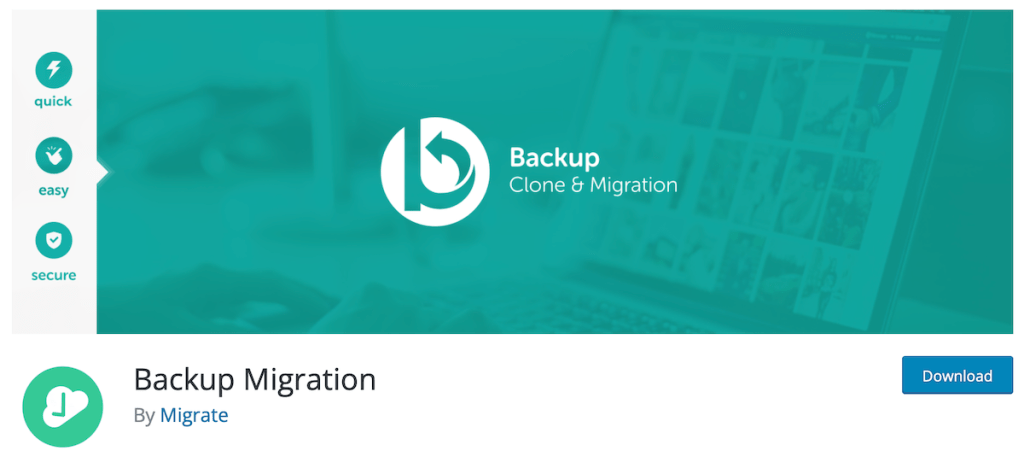 backup migration