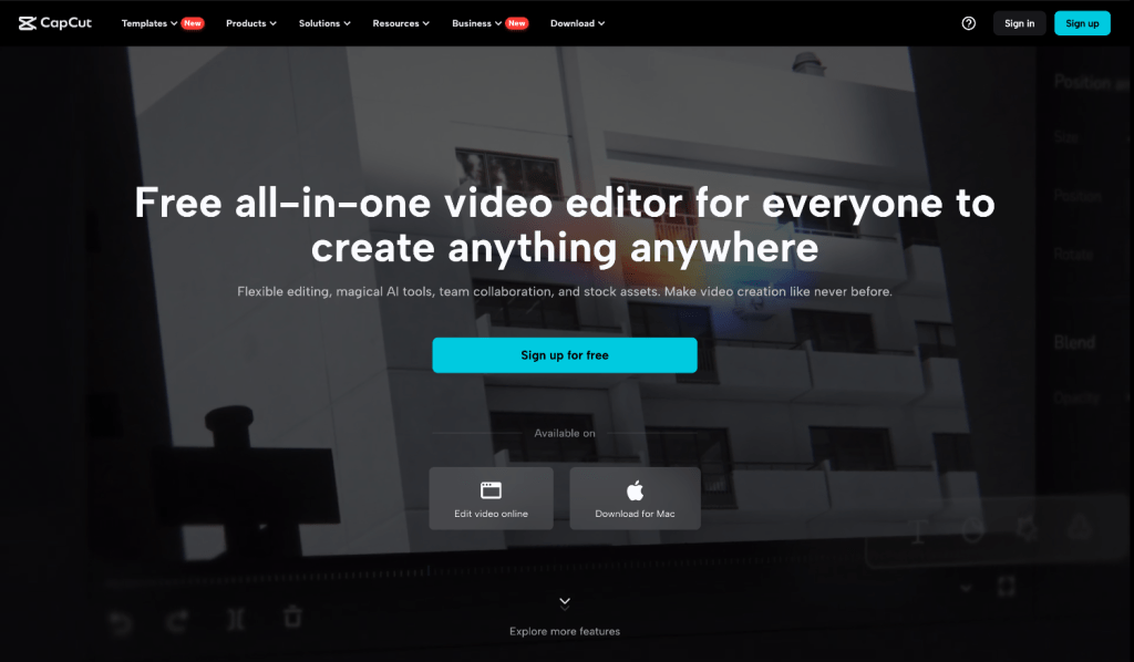CapCut-All-in-one-video-editor-graphic-design-tool-driven-by-AI
