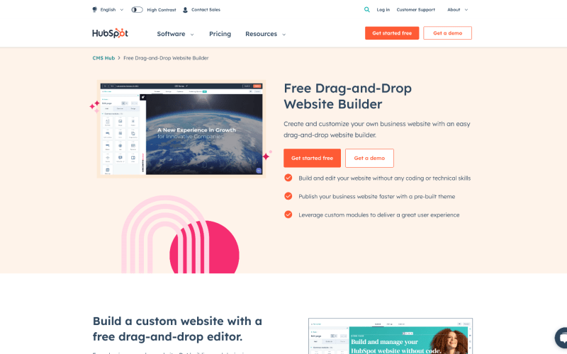 Create-a-Free-Website-with-a-Drag-and-Drop-Builder-HubSpot