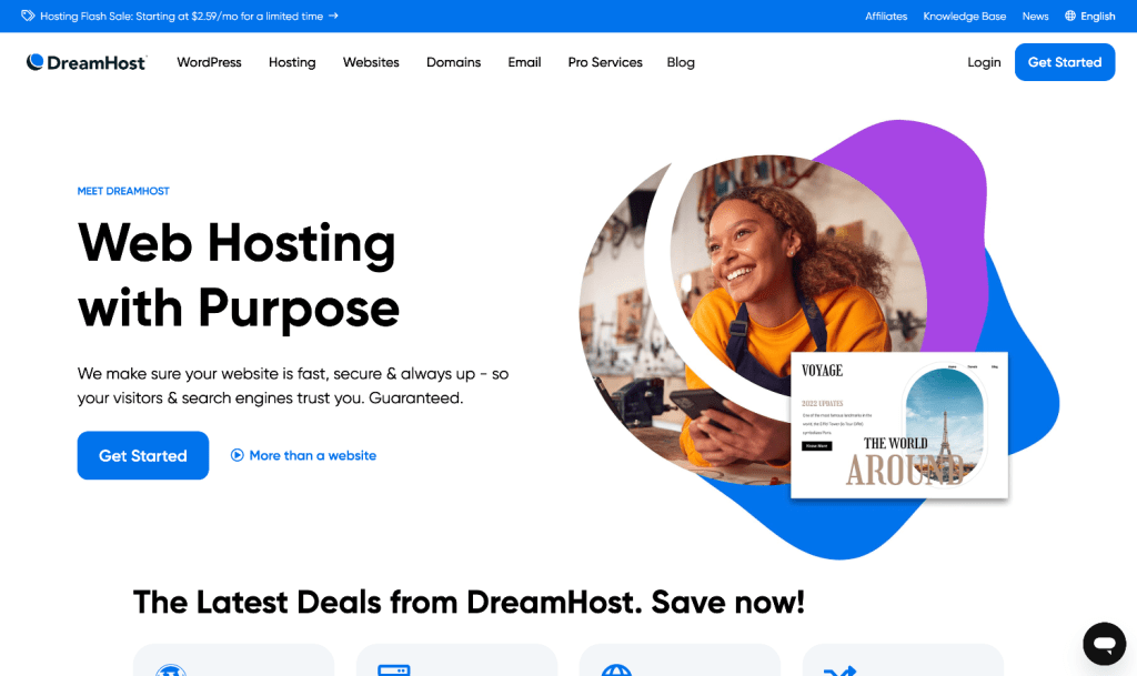 dreamhost web hosting