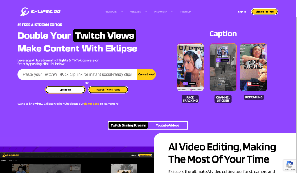 Eklipse-Convert-Your-Twitch-Stream-Share-It-To-TikTok-Reels-Shorts