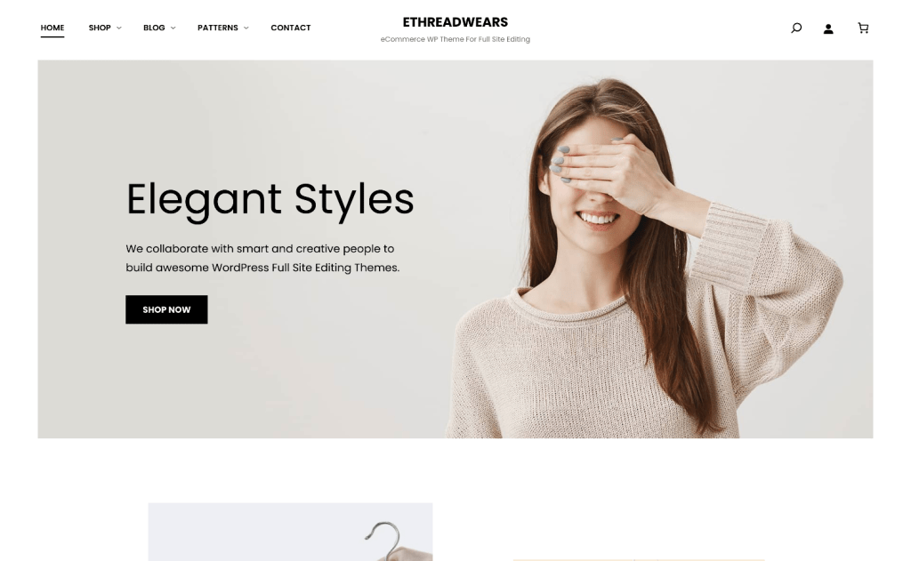 eThreadwears-–-eCommerce-WP-Theme-For-Full-Site-Editing