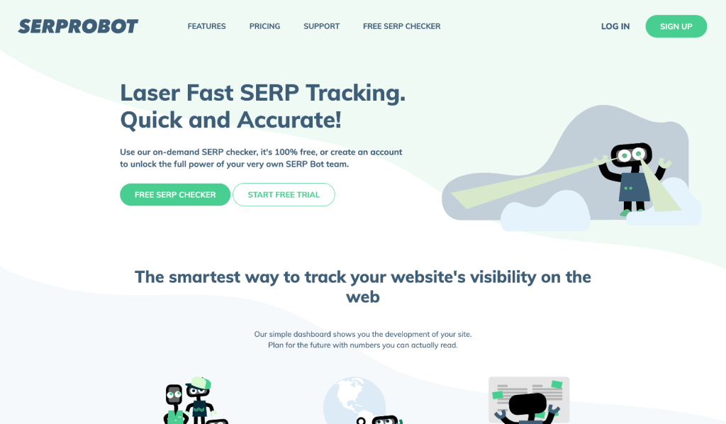 Free-SERP-checker-google-ranking-check-serprobot-com