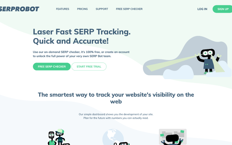 Free-SERP-checker-google-ranking-check-serprobot-com