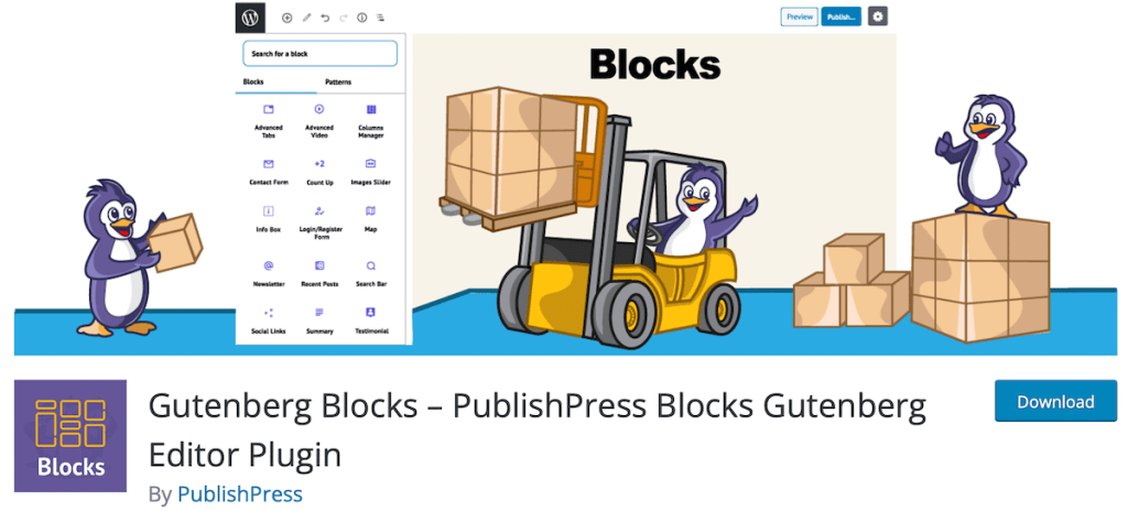 Gutenberg Blocks – PublishPress Blocks Gutenberg Editor Plugin