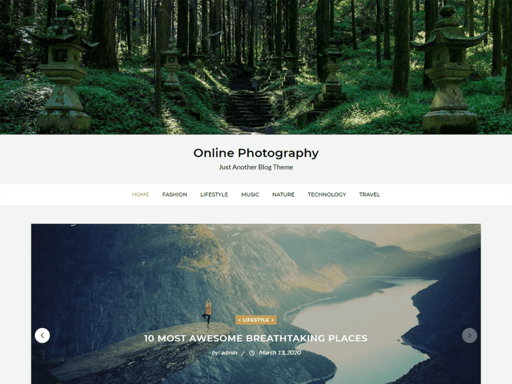 Online Photography