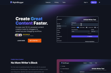 RightBlogger-AI-Powered-Content-Tools-for-Bloggers