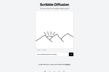 Scribble-Diffusion