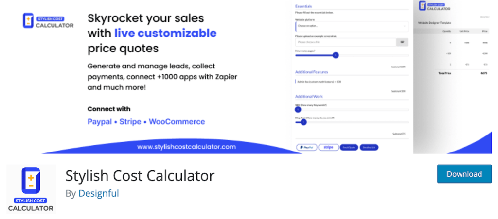 Stylish Cost Calculator WordPress Plugin Best Stylish Cost Calculator WordPress Plugin Best