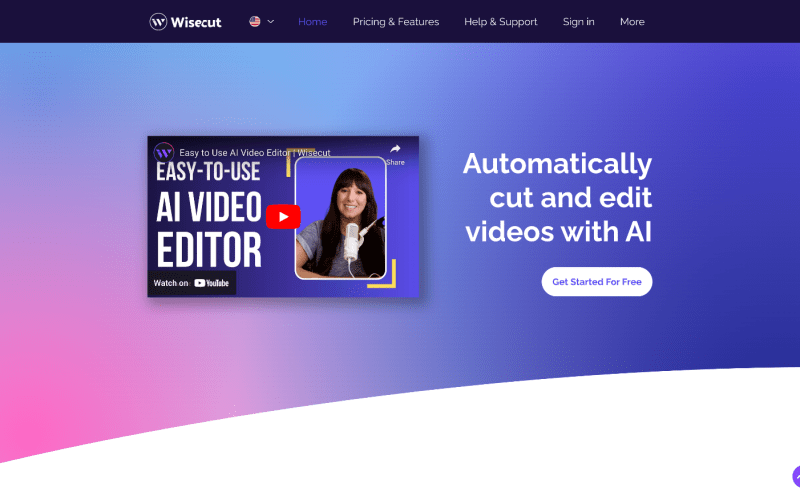 Wisecut-Automatic-Video-Editor
